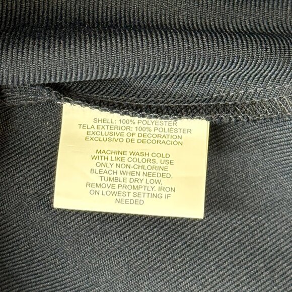 IZOD Approved Schoolwear Sleeveless Jumper Dress Uniform Girls 14 Navy Blue NEW - Picture 9 of 12